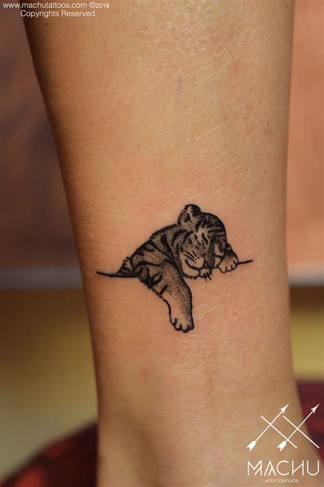 small tiger tattoo|More.